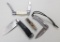 Lot of 4 A.G. Russell knives.