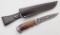 Olamic Cutlery #158 fixed blade knife.