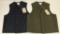 2 new Filson Mackinaw wool vests.