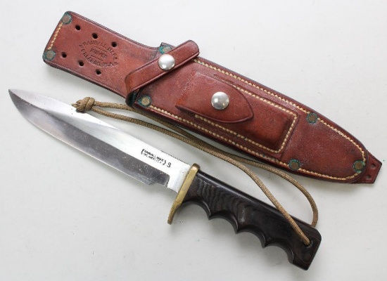 Randall Model 18 diver knife.