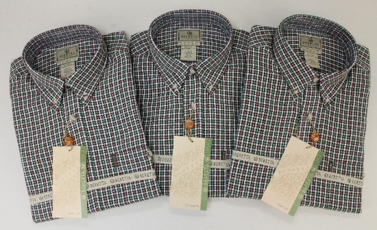 3 new Beretta long sleeve Sport Classic shirts.