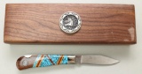 David Yellowhorse #136 folding knife.