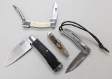 Lot of 4 A.G. Russell knives.