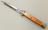Large Rostfrei (Italian) push button auto knife.
