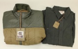 1 Filson Ultralight quilted jacket and 1 Filson 