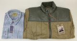 1 Filson Ultralight quilted jacket and 1 Dubarry 