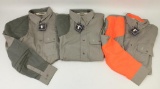 3 new Bob Allen Standard long sleeve hunting shirts.
