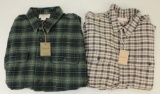 2 new Filson long sleeve shirts.