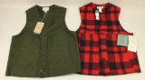 2 new Filson vests.