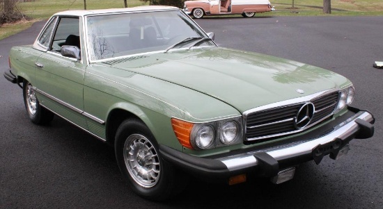 1975 Mercedes 450 SL Convertible With Hard Top