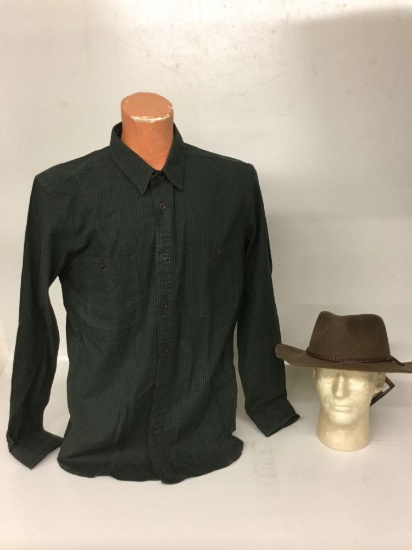 1 New Filson Long Sleeve Shirt.