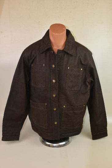 1 New Brawval Buffalo Leather Jacket.