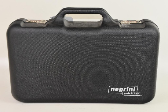 1 New Negrini ABS 2-Sided 4 Handgun Air Travel Certified Carry Case.