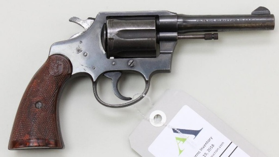 Colt Police Positive Special double action revolver.