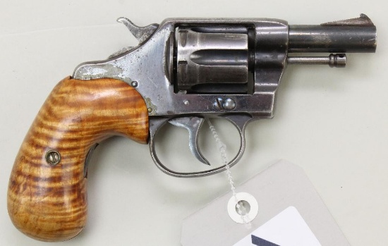 Colt New Pocket double action revolver.