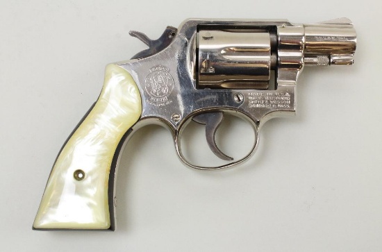 Smith & Wesson Model 10-5 double action revolver.