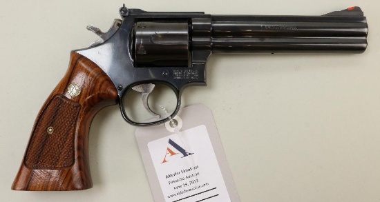 Smith & Wesson Model 586-2 double action revolver.