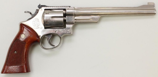 Smith & Wesson Model 27-2 double action revolver.