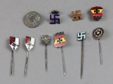 German WWII Stickpins and Insignia