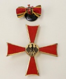 Post World War II Cross of Merit-Officer's Cross-Cased