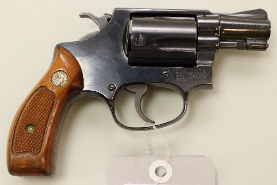 Smith & Wesson Model 36 double action revolver.