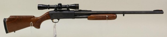 Ithaca Deerslayer pump action shotgun.