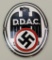 Enameled German DDAC Automobile Plaque