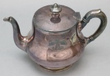 German Silver Plate Teapot - WWII Adolf Hitler