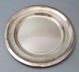 German Silver Plate Dinner Plate - WWII Reich's Chancellery