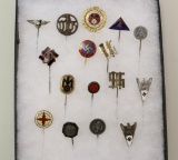 German WWII Organizational Stick Pins