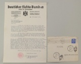 German WWII Propaganda Letter To United States