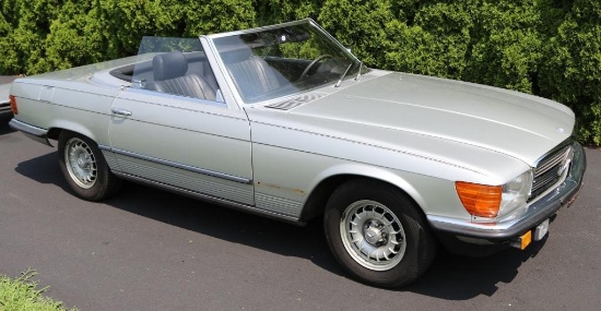 1984 Mercedes 280 SL Convertible VIN# WDB1070421A010461