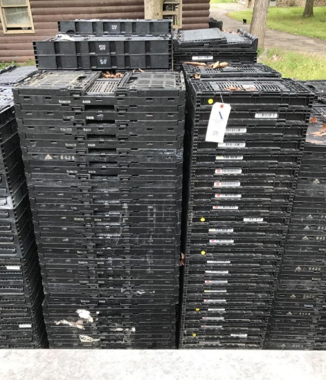 Pallet of Collapsible Crates