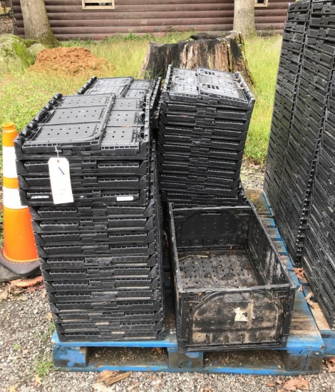 Pallet of Collapsible Crates