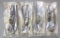 Lot of 4 - 30 round detachable SKS magazines.