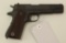 Colt 1911A1 semi-automatic pistol.