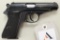 Walther PP semi-automatic pistol.