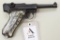 German byf P08 Luger semi-automatic pistol.
