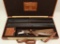 SKB Model 385 Ducks Unlimited Collector Edition side by side 2 barrel set shotgun.