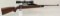 Mauser 98 sporterized bolt action rifle.