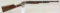 Stevens pump action rifle.
