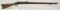 Springfield trapdoor rifle.