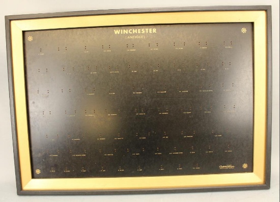 Winchester Antique Cartridge board.