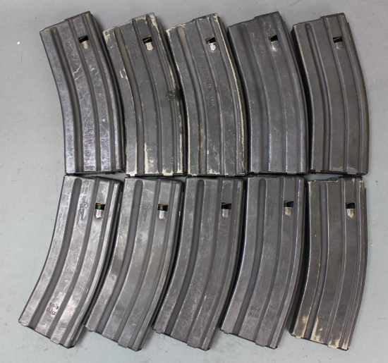 Lot of 10 - 30 round AR magazines.