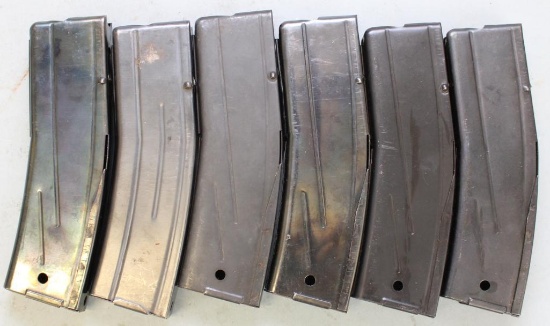 Lot of 6 - 30 round M1 Carbine magazines.