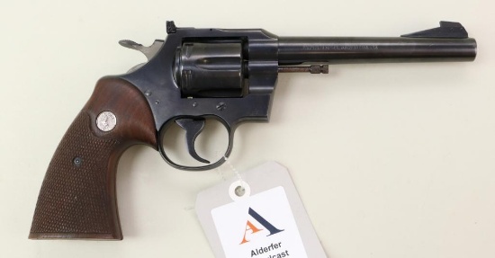 Colt Officers Model Match double action revolver.