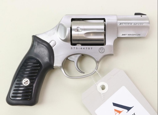 Ruger SP101 double action revolver.