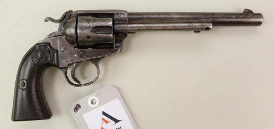 Colt Bisley Model single action revolver.