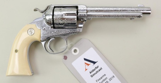 Colt Bisley Model single action revolver.