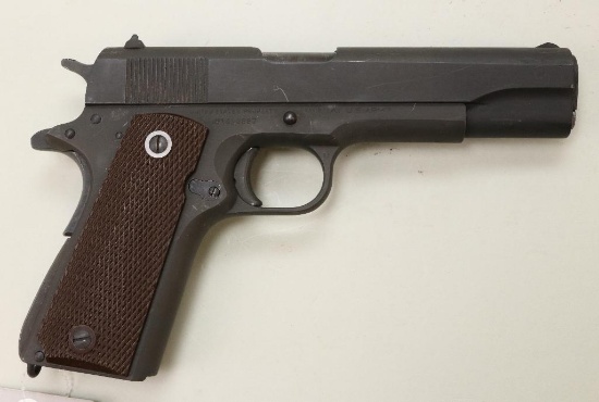 Colt 1911A1 US Army semi-automatic pistol.